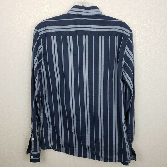 Slate & Stone Mens Button Down Shirt sm striped - Picture 3 of 6